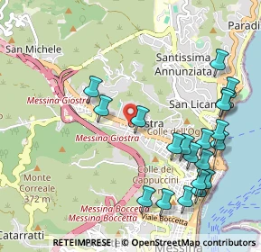 Mappa Via Giovanni Fazio, 98121 Messina ME, Italia (1.3095)