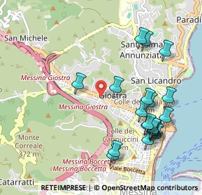Mappa Via 1 A, 98121 Messina ME, Italia (1.24)