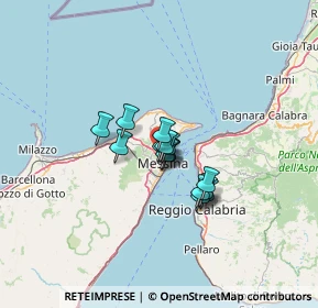 Mappa Via 1 A, 98121 Messina ME, Italia (8.31667)