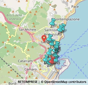 Mappa Via 1 A, 98121 Messina ME, Italia (1.67733)