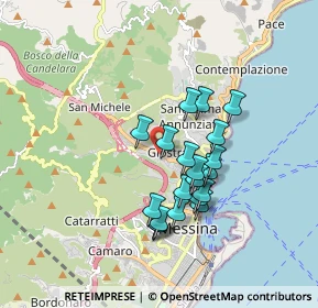 Mappa Via 1 A, 98121 Messina ME, Italia (1.6115)