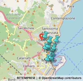 Mappa Via Giovanni Fazio, 98121 Messina ME, Italia (1.60167)
