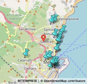 Mappa Via 1 A, 98121 Messina ME, Italia (2.0595)