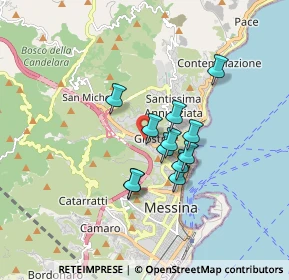 Mappa Via 1 A, 98121 Messina ME, Italia (1.3825)