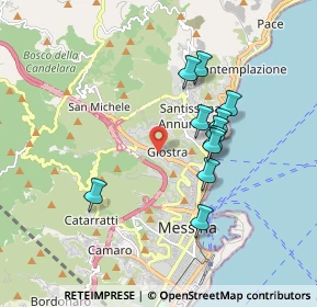 Mappa Via Giovanni Fazio, 98121 Messina ME, Italia (1.76727)