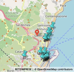 Mappa Via 1 A, 98121 Messina ME, Italia (2.3385)