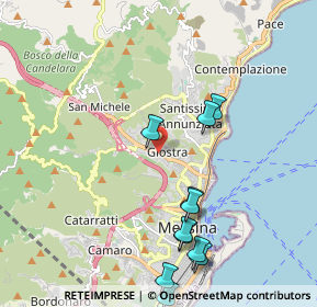 Mappa Via 1 A, 98121 Messina ME, Italia (2.54364)