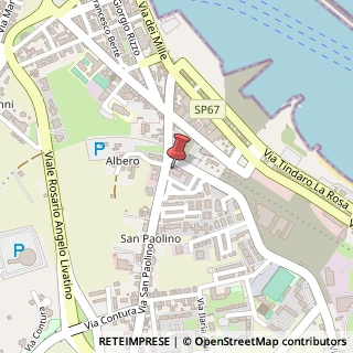 Mappa Via Ciantro, 22, 98057 Milazzo, Messina (Sicilia)