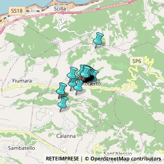 Mappa Via G. Busceti, 89050 San Roberto RC, Italia (0.53333)