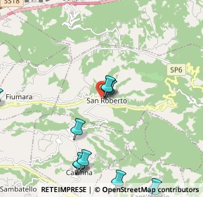 Mappa Via G. Busceti, 89050 San Roberto RC, Italia (3.6275)