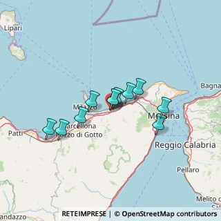 Mappa Via Enrico Fermi, 98040 Torregrotta ME, Italia (10.71455)
