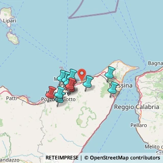 Mappa Via Enrico Fermi, 98040 Torregrotta ME, Italia (11.11769)