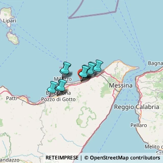 Mappa Via Enrico Fermi, 98040 Torregrotta ME, Italia (7.49692)