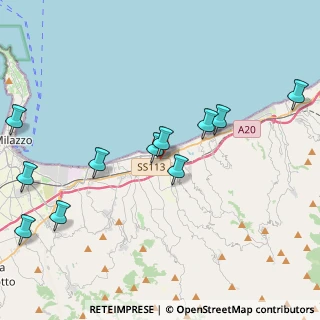 Mappa Via Enrico Fermi, 98040 Torregrotta ME, Italia (5.16273)