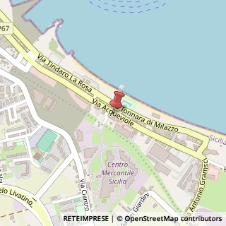Mappa Acqueviole, 34, 98057 Milazzo, Messina (Sicilia)