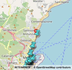 Mappa Via Principessa Giovanna, 98121 Messina ME, Italia (3.30737)