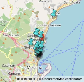 Mappa Via Principessa Giovanna, 98121 Messina ME, Italia (1.463)