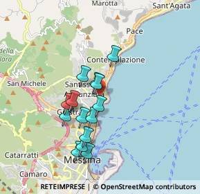 Mappa Via Principessa Giovanna, 98121 Messina ME, Italia (1.67357)