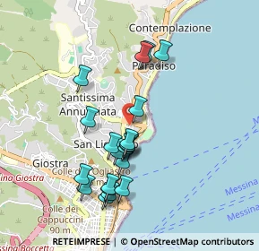 Mappa Via Principessa Giovanna, 98121 Messina ME, Italia (0.9645)