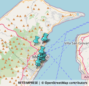 Mappa Via Principessa Giovanna, 98121 Messina ME, Italia (3.01273)