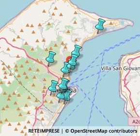 Mappa Via Principessa Giovanna, 98121 Messina ME, Italia (2.86182)