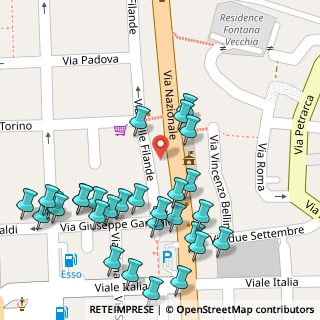 Mappa Via delle Filande, 89018 Villa San Giovanni RC, Italia (0.07931)