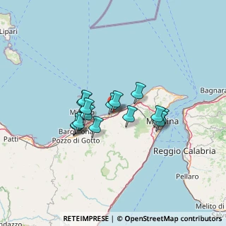 Mappa SS113, 98040 Venetico ME, Italia (10.95267)