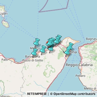 Mappa SS113, 98040 Venetico ME, Italia (7.67182)