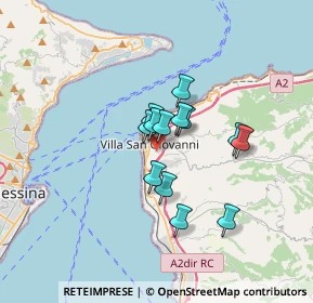 Mappa Via Matteo Messina, 89018 Villa San Giovanni RC, Italia (2.57462)