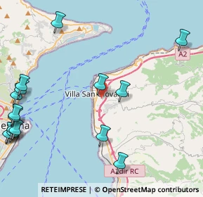 Mappa Via Matteo Messina, 89018 Villa San Giovanni RC, Italia (6.80438)