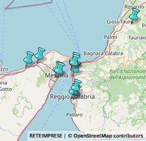 Mappa Via Matteo Messina, 89018 Villa San Giovanni RC, Italia (12.45273)