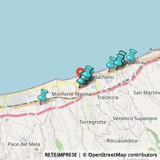 Mappa Via Prof. Sfameni, 98040 Torregrotta ME, Italia (1.50615)