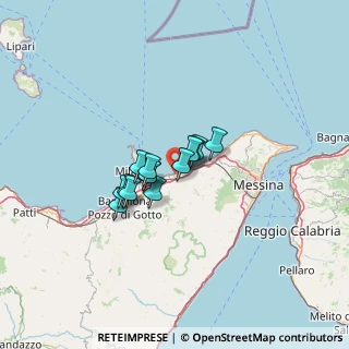 Mappa Via Prof. Sfameni, 98040 Torregrotta ME, Italia (8.59071)
