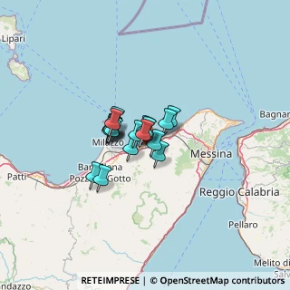 Mappa VIA PROVINCIALE, 98040 Torregrotta ME, Italia (7.84944)