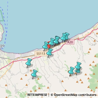 Mappa VIA PROVINCIALE, 98040 Torregrotta ME, Italia (3.60077)