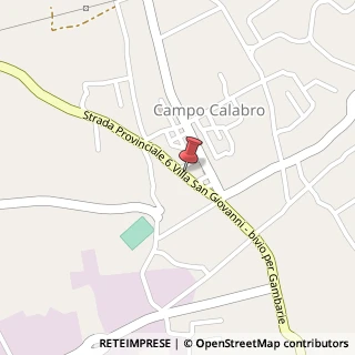 Mappa Via Risorgimento, 75, 89052 Campo Calabro, Reggio di Calabria (Calabria)