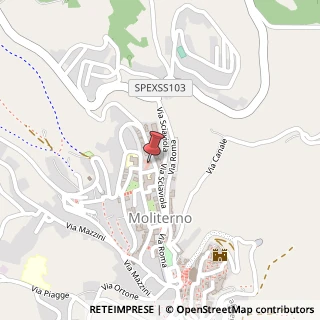 Mappa Via Stefano Cambiano, 8, 85047 Moliterno, Potenza (Basilicata)