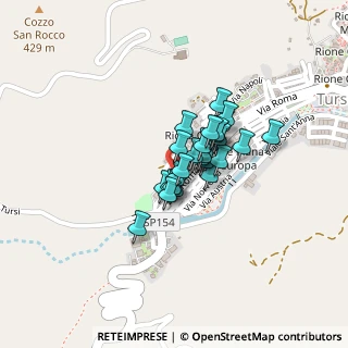 Mappa Via Enrico Fermi, 75028 Tursi MT, Italia (0.12222)
