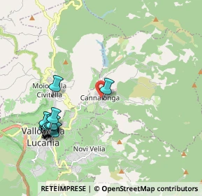 Mappa 84040 Cannalonga SA, Italia (2.6665)