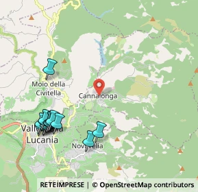 Mappa 84040 Cannalonga SA, Italia (2.70429)