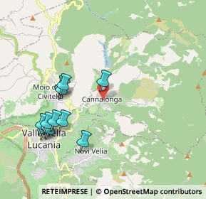 Mappa 84040 Cannalonga SA, Italia (2.2925)