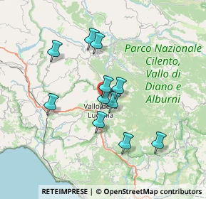 Mappa Via Mattia D'Agosto, 84060 Moio della Civitella SA, Italia (6.35545)
