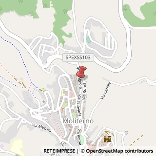 Mappa Via Orto dei Monaci, 13, 85047 Moliterno, Potenza (Basilicata)