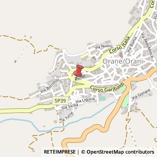 Mappa Corso Garibaldi, 116, 08026 Orani, Nuoro (Sardegna)