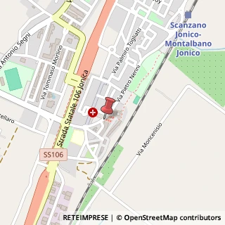 Mappa Via, Macallè, 75020 Scanzano Jonico, Matera (Basilicata)