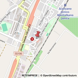 Mappa Via Zanardelli, 12, 75020 Scanzano Jonico, Matera (Basilicata)