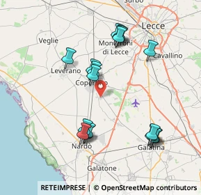 Mappa VIA G, 73043 Copertino LE, Italia (8.31765)