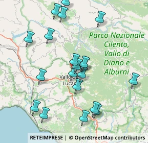Mappa Via Civitella, 84060 Moio della Civitella SA, Italia (8.604)