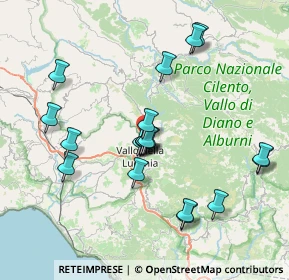 Mappa Via Civitella, 84060 Moio della Civitella SA, Italia (7.7215)