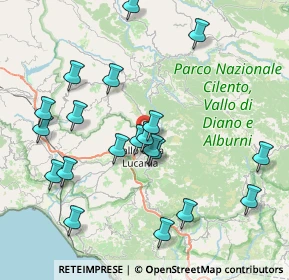 Mappa Via Civitella, 84060 Moio della Civitella SA, Italia (9.1265)